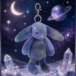Jellycat Zodihop Bag Charm 🐰✨ BNWT Plush Keychain – Collectible